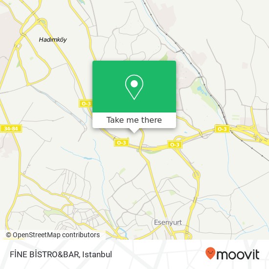 FİNE BİSTRO&BAR map