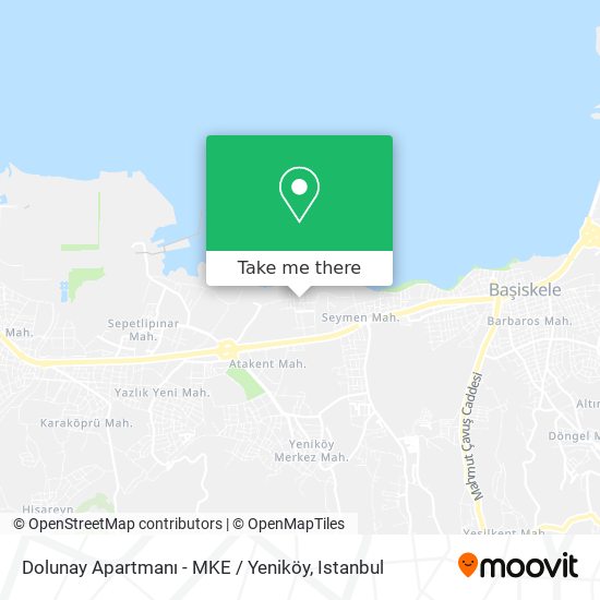Dolunay Apartmanı - MKE / Yeniköy map