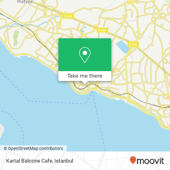 Kartal Balcone Cafe map