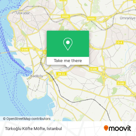 Türkoğlu Köfte Möfte map