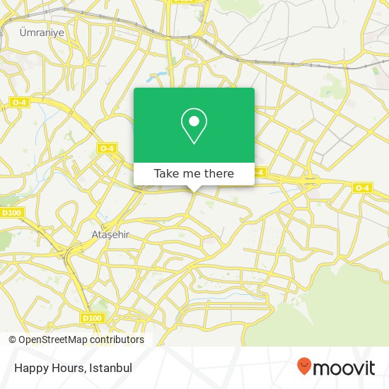 Happy Hours map