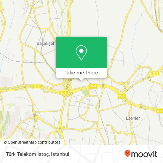Türk Telekom İstoç map