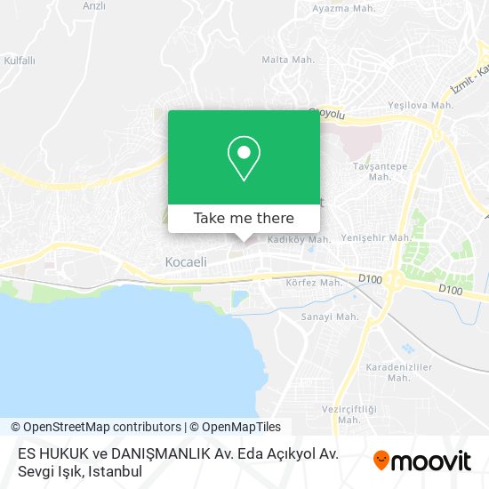 ES HUKUK ve DANIŞMANLIK Av. Eda Açıkyol Av. Sevgi Işık map