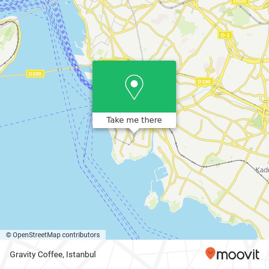 Gravity Coffee map