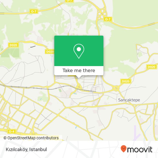 Kızılcaköy map
