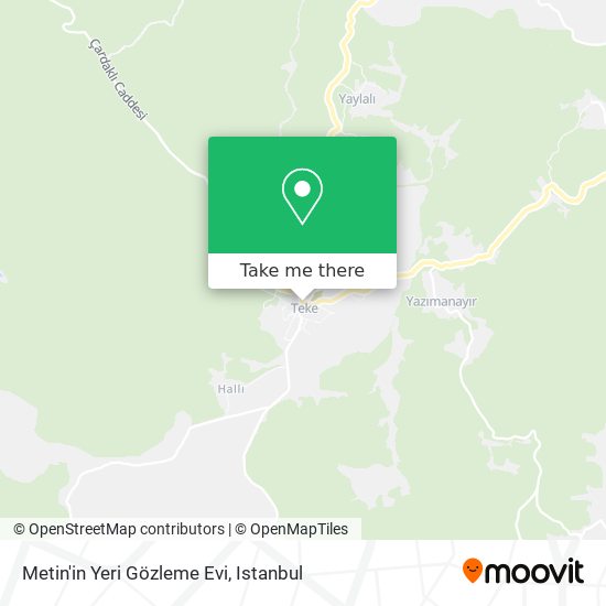 Metin'in Yeri Gözleme Evi map