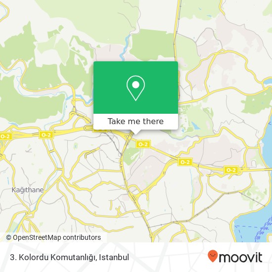 3. Kolordu Komutanlığı map