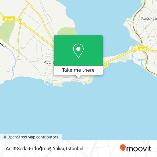 Anıl&Seda Erdoğmuş Yalısı map