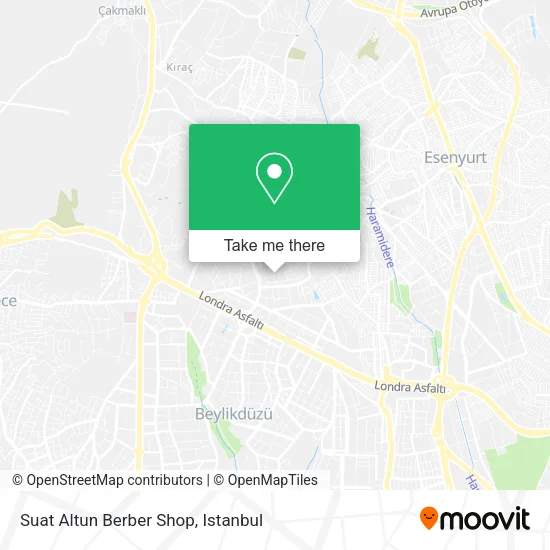Suat Altun Berber Shop map