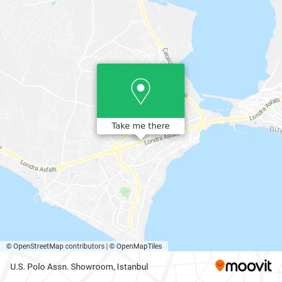 U.S. Polo Assn. Showroom map