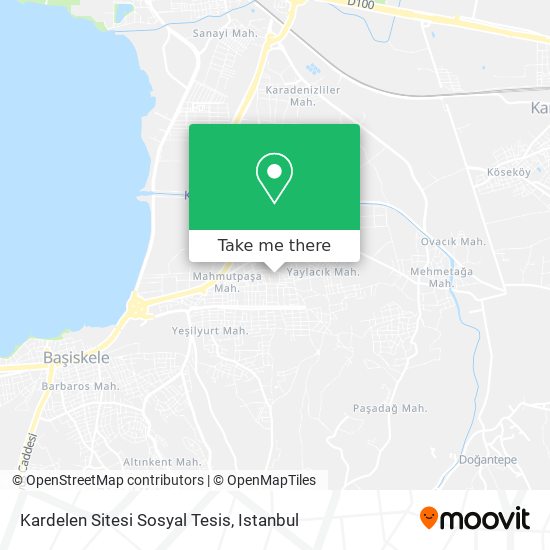 Kardelen Sitesi Sosyal Tesis map