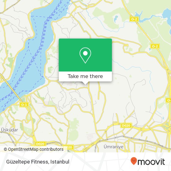 Güzeltepe Fitness map