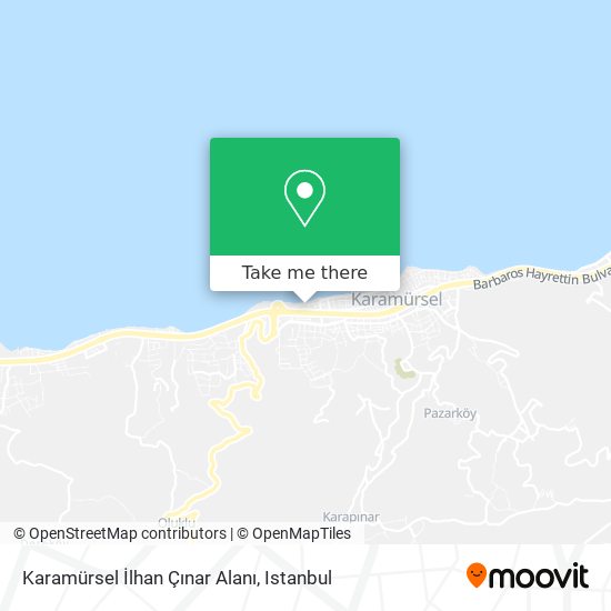 Karamürsel İlhan Çınar Alanı map