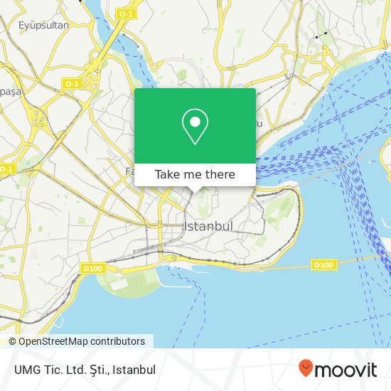 UMG Tic. Ltd. Şti. map