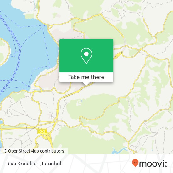 Riva Konaklari map