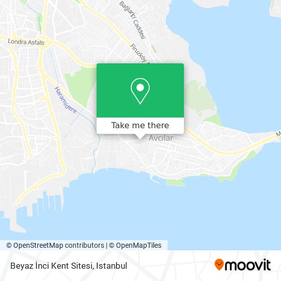 Beyaz İnci Kent Sitesi map