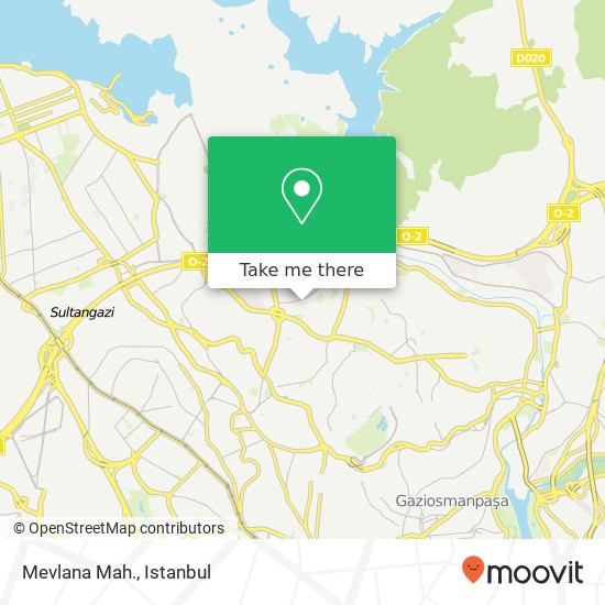 Mevlana Mah. map