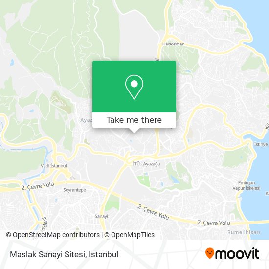 Maslak Sanayi Sitesi map