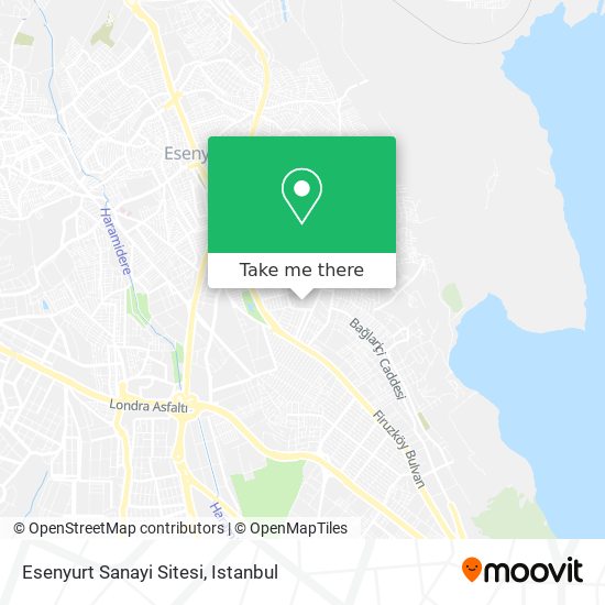 Esenyurt Sanayi Sitesi map