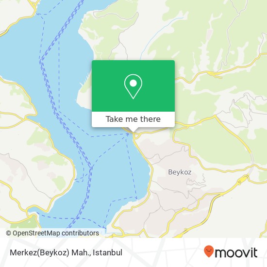 Merkez(Beykoz) Mah. map