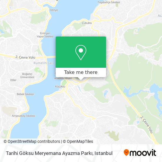 Tarihi Göksu Meryemana Ayazma Parkı map