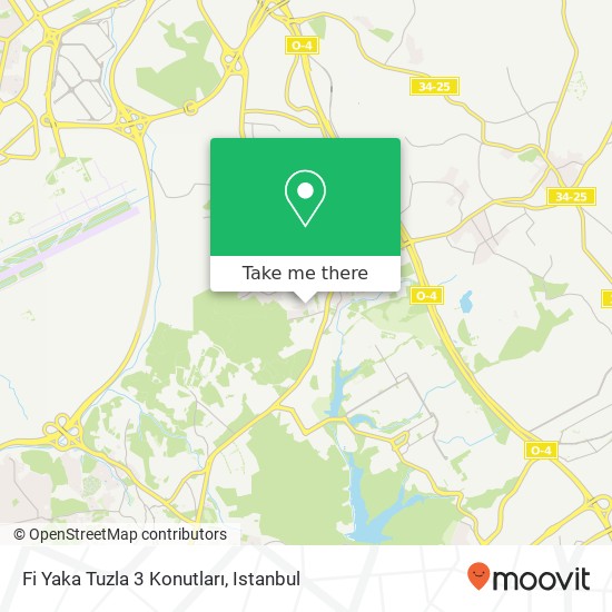 Fi Yaka Tuzla 3 Konutları map