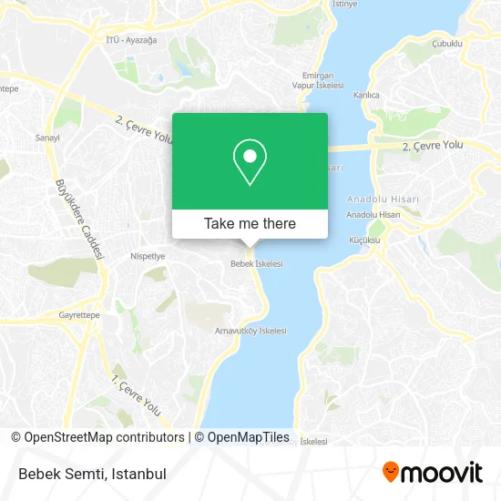 Bebek Semti map