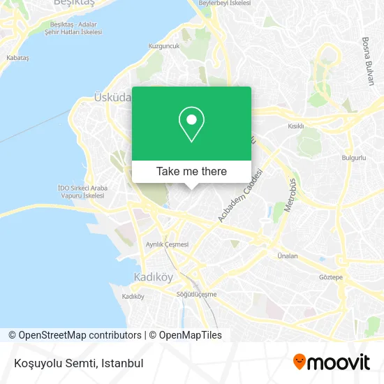 Koşuyolu Semti map