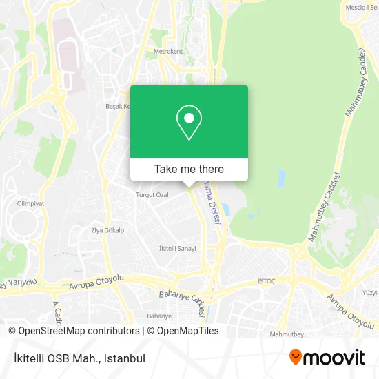 İkitelli OSB Mah. map