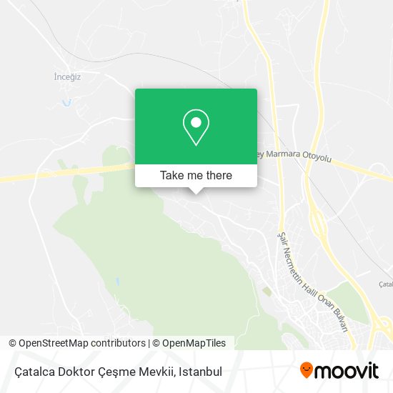 Çatalca Doktor Çeşme Mevkii map