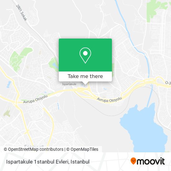 Ispartakule 1stanbul Evleri map