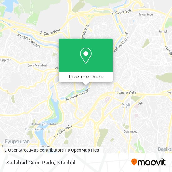 Sadabad Cami Parkı map