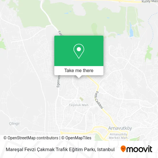 Mareşal Fevzi Çakmak Trafik Eğitim Parkı map