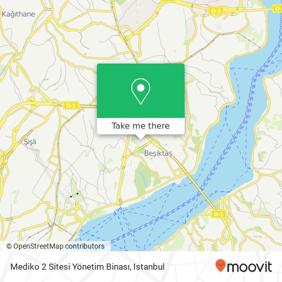 Mediko 2 Sitesi Yönetim Binası map