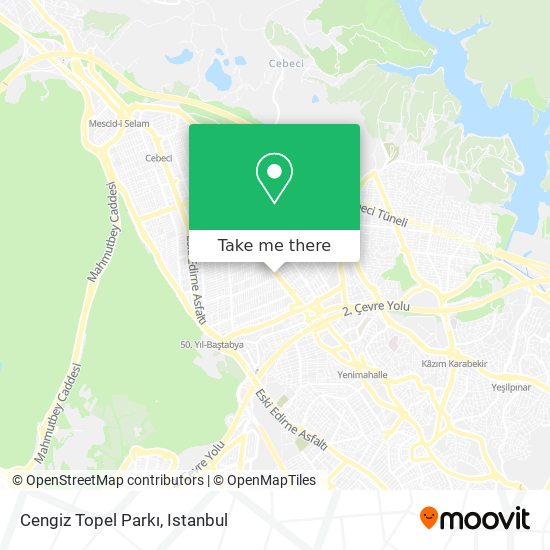 Cengiz Topel Parkı map