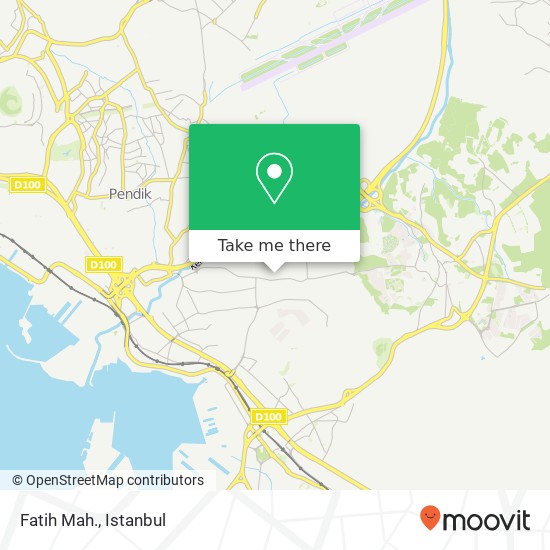 Fatih Mah. map