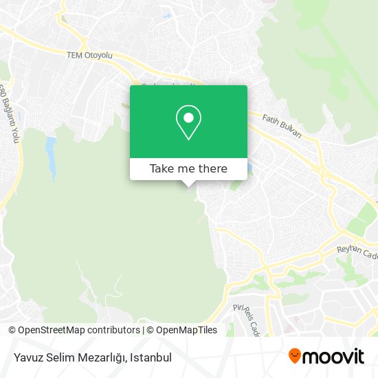 Yavuz Selim Mezarlığı map