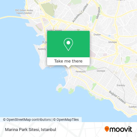 Marina Park Sitesi map