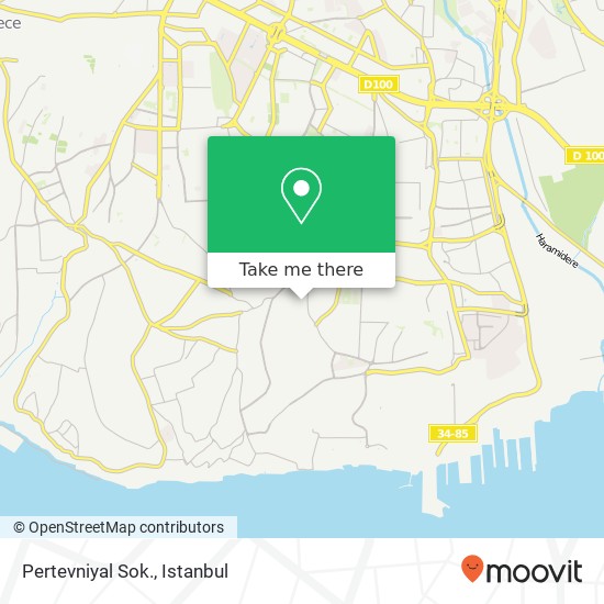 Pertevniyal Sok. map