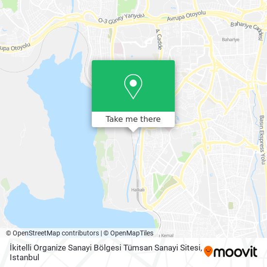 İkitelli Organize Sanayi Bölgesi Tümsan Sanayi Sitesi map