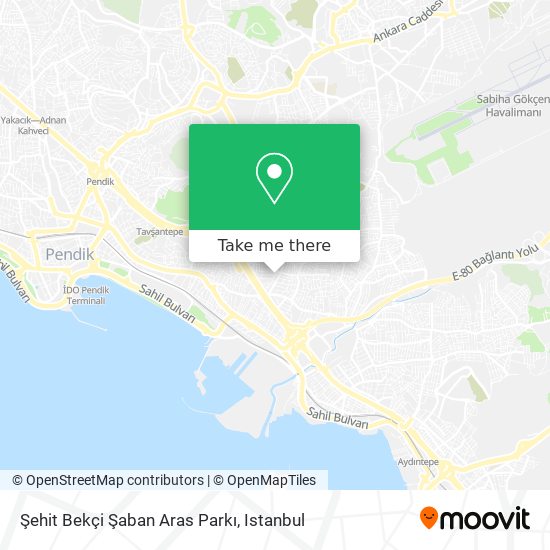 Şehit Bekçi Şaban Aras Parkı map