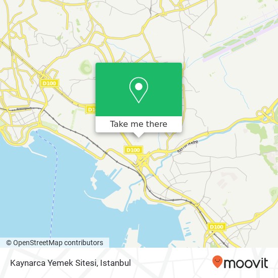 Kaynarca Yemek Sitesi map