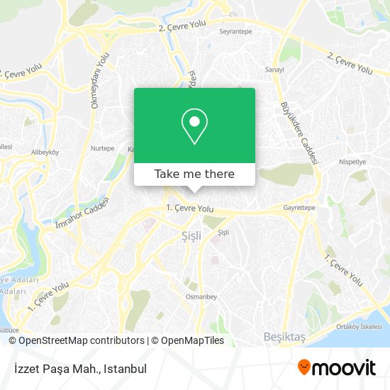 İzzet Paşa Mah. map