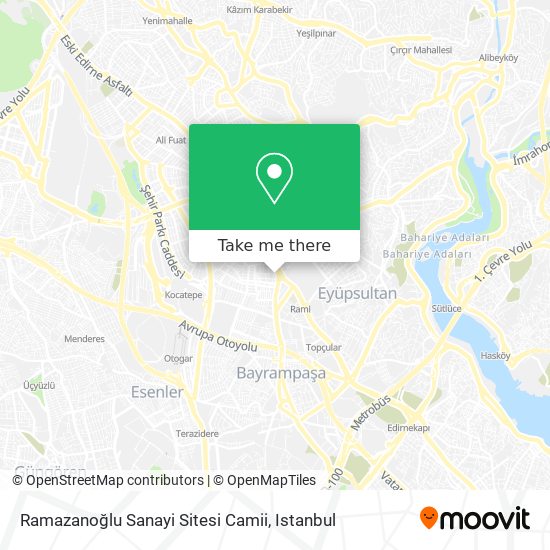 Ramazanoğlu Sanayi Sitesi Camii map