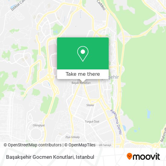 Başakşehir Gocmen Konutlari map