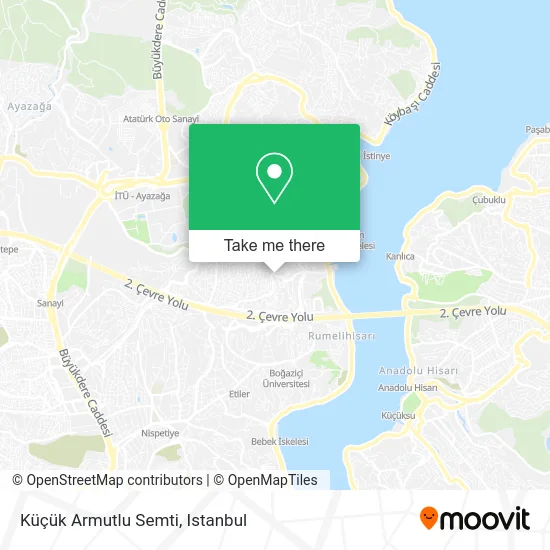 Küçük Armutlu Semti map