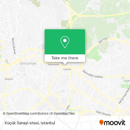 Küçük Sanayi sitesi map