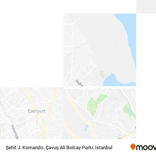 Şehit J. Komando. Çavuş Ali Bolcay Parkı map