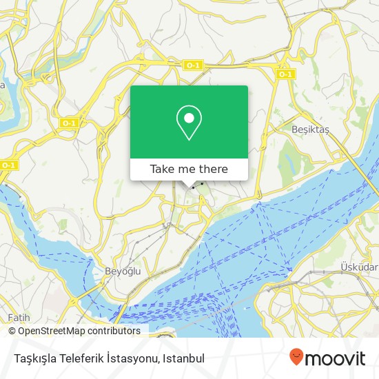 Taşkışla Teleferik İstasyonu map