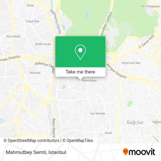 Mahmutbey Semti map